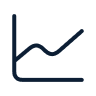 Chart Graph Streamline Mynaui Line3